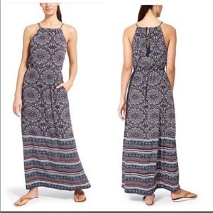 Athleta paisley maxi dress